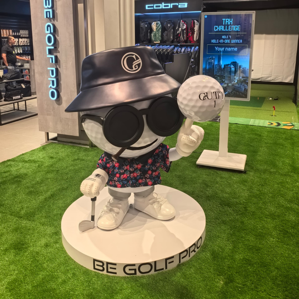 Be Golf Pro Mascot